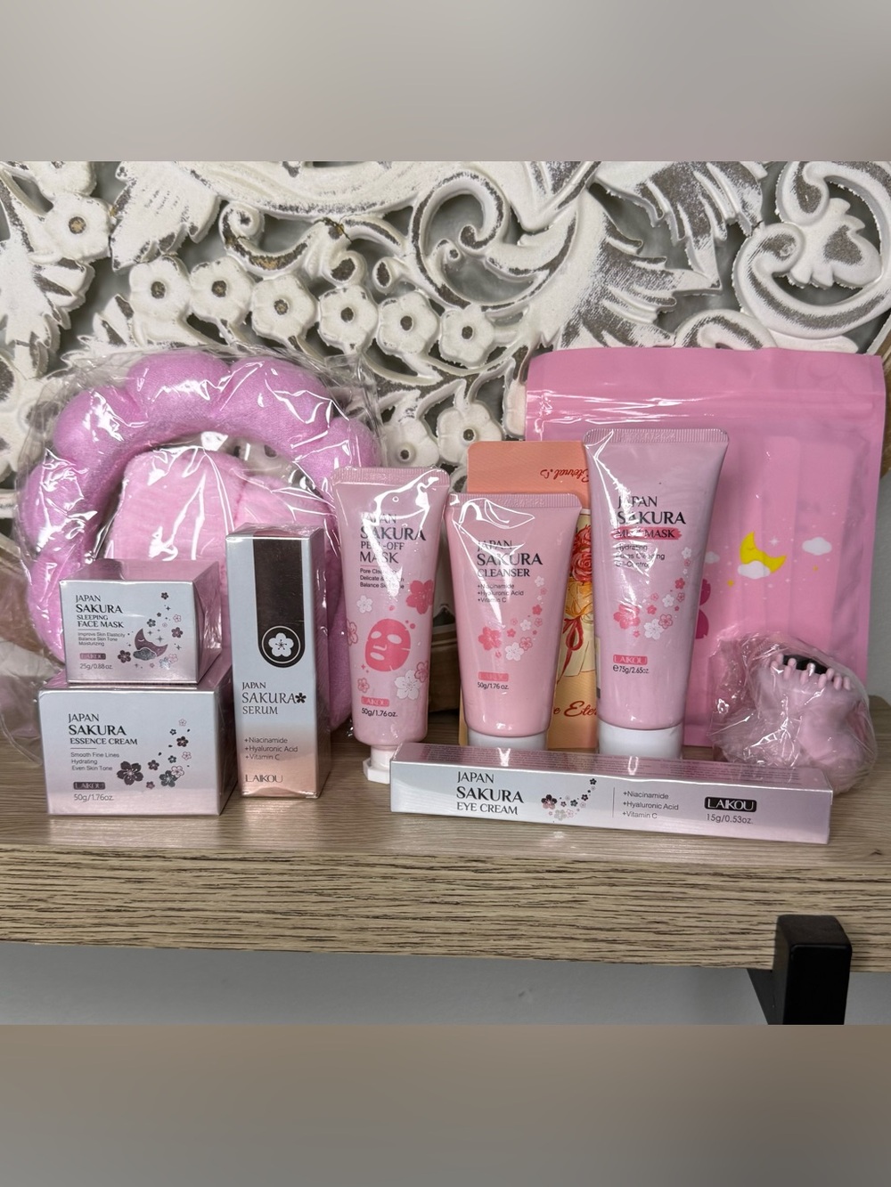 Japan Sakura Skincare Set For Girls 8-10 NEW